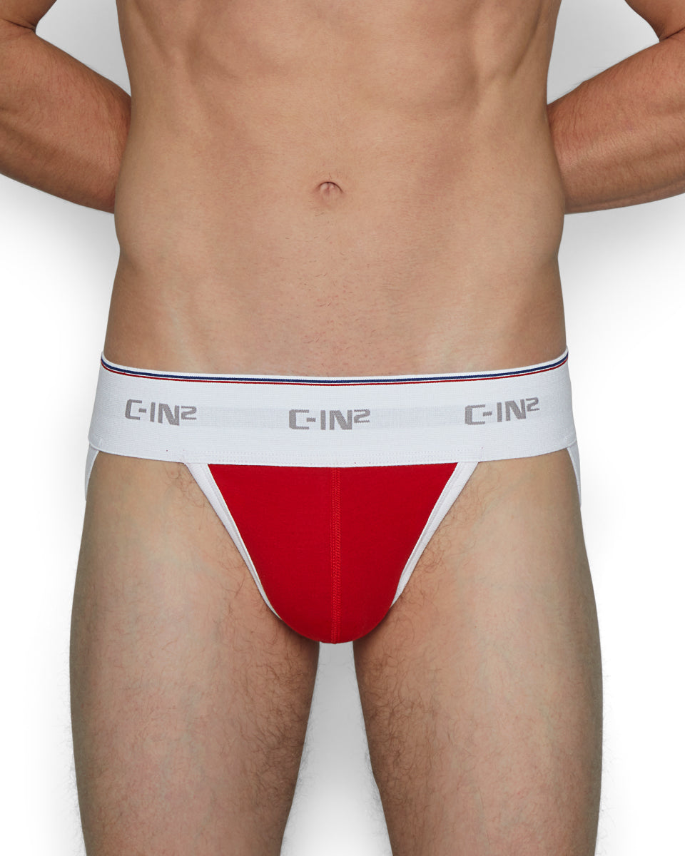 C-IN2 Throwback Dash Jockstrap C-IN2 Throwback Dash Jockstrap Twizzler-red