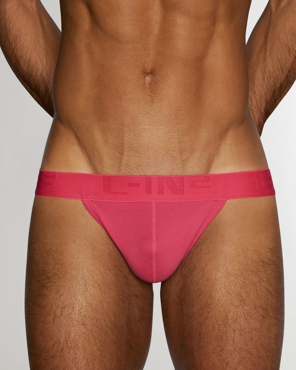 C-IN2 Core Lo No Show Profile Thong Padget-pink