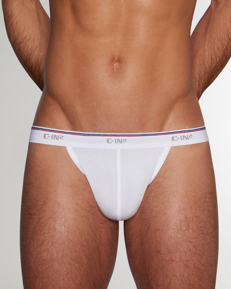 C-IN2 Throwback Dash Thong C-IN2 Throwback Dash Thong White