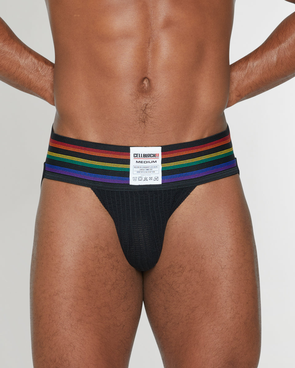 Cellblock13 Tight End 3" Jockstrap Cellblock13 Tight End 3" Jockstrap Pride-black