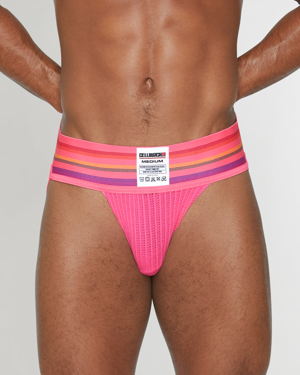 Cellblock13 Tight End 3" Jockstrap Cellblock13 Tight End 3" Jockstrap Pride-pink