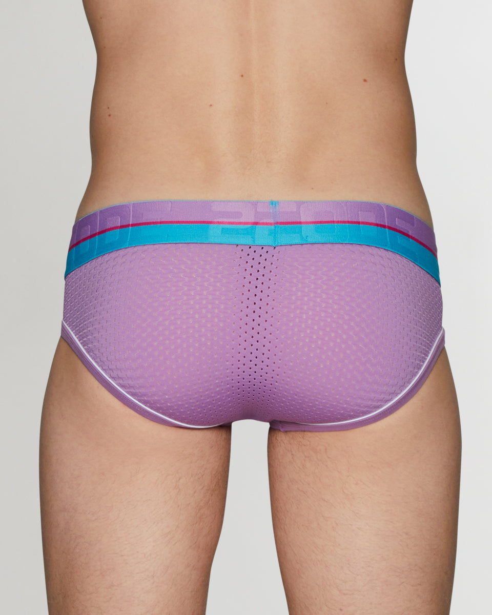 CODE 22 Bright Mesh Brief CODE 22 Bright Mesh Brief Grape