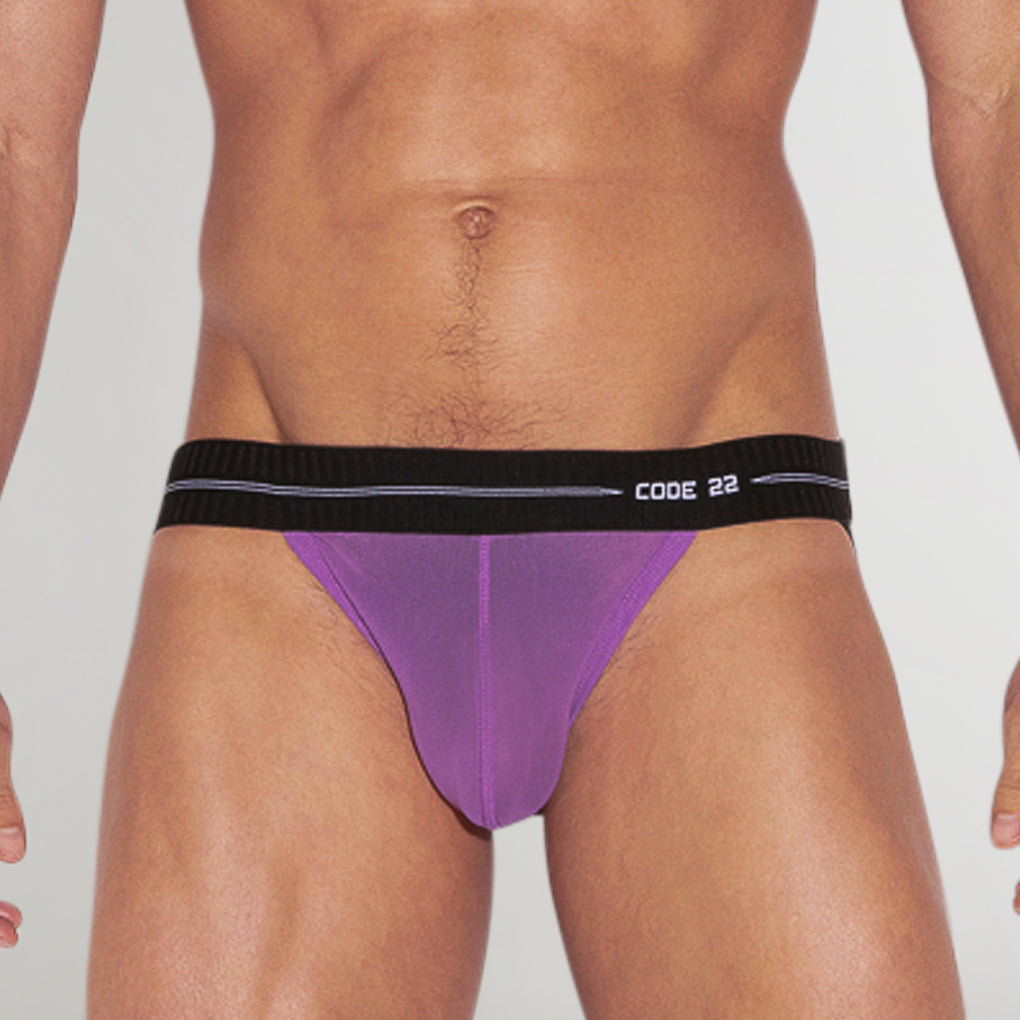 CODE 22 Sheer Mesh Jockstrap CODE 22 Sheer Mesh Jockstrap Grape