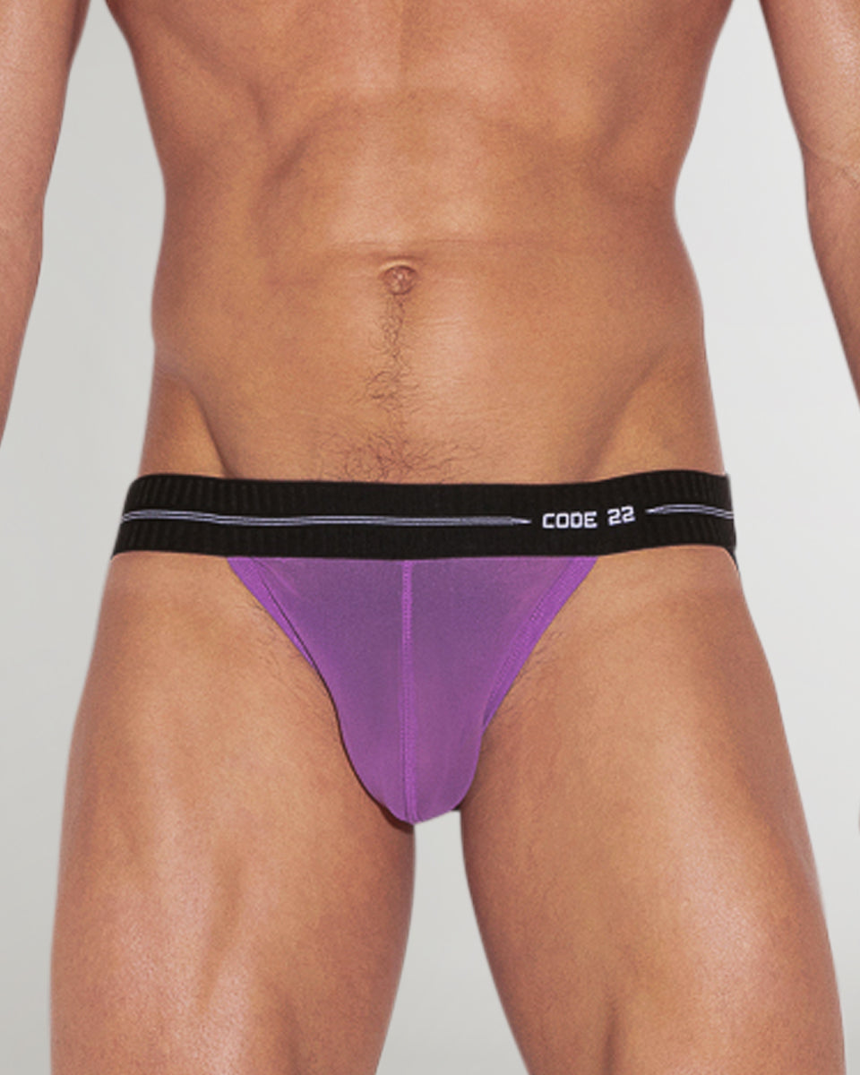CODE 22 Sheer Mesh Jockstrap CODE 22 Sheer Mesh Jockstrap Grape