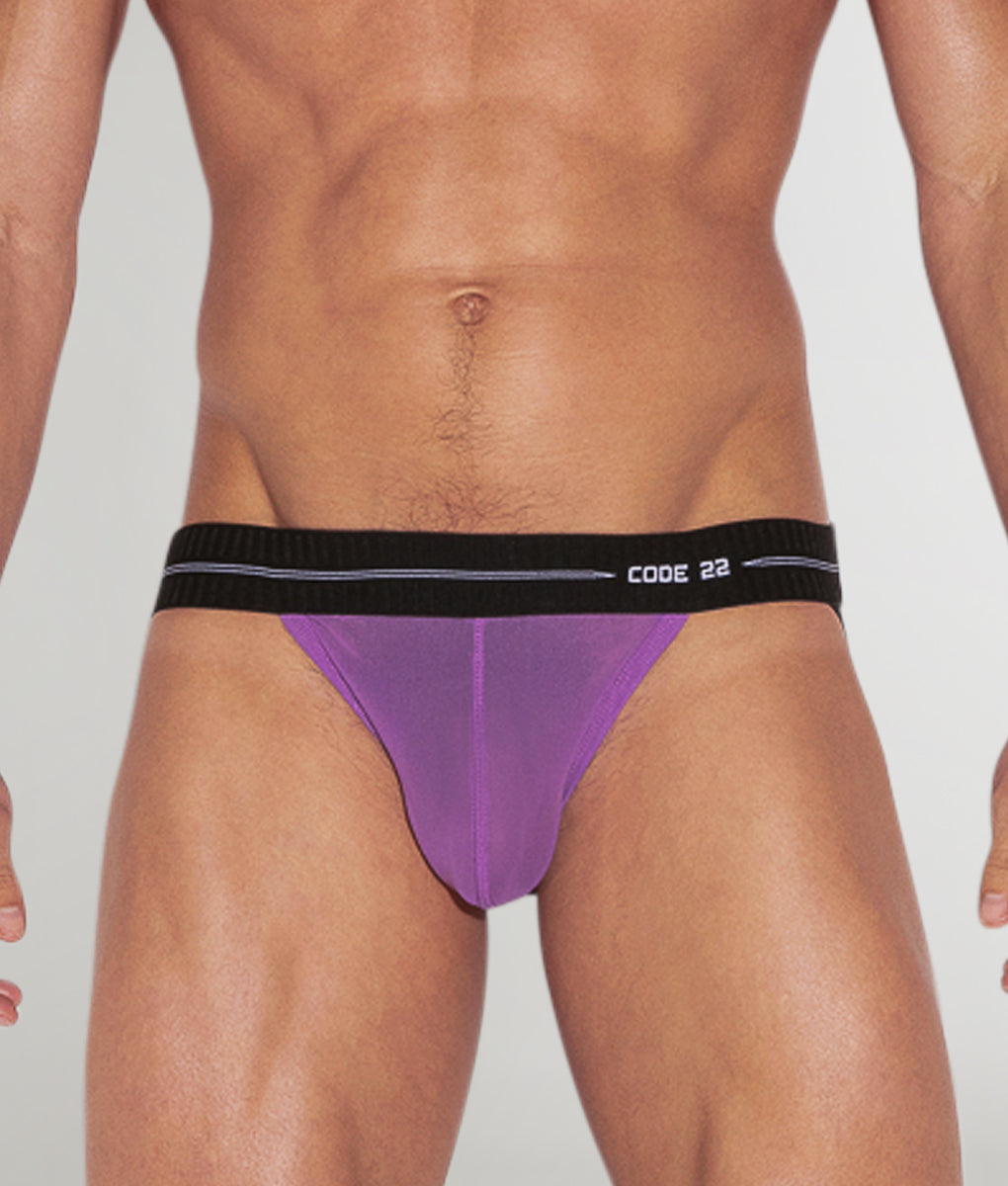 CODE 22 Sheer Mesh Jockstrap CODE 22 Sheer Mesh Jockstrap Grape