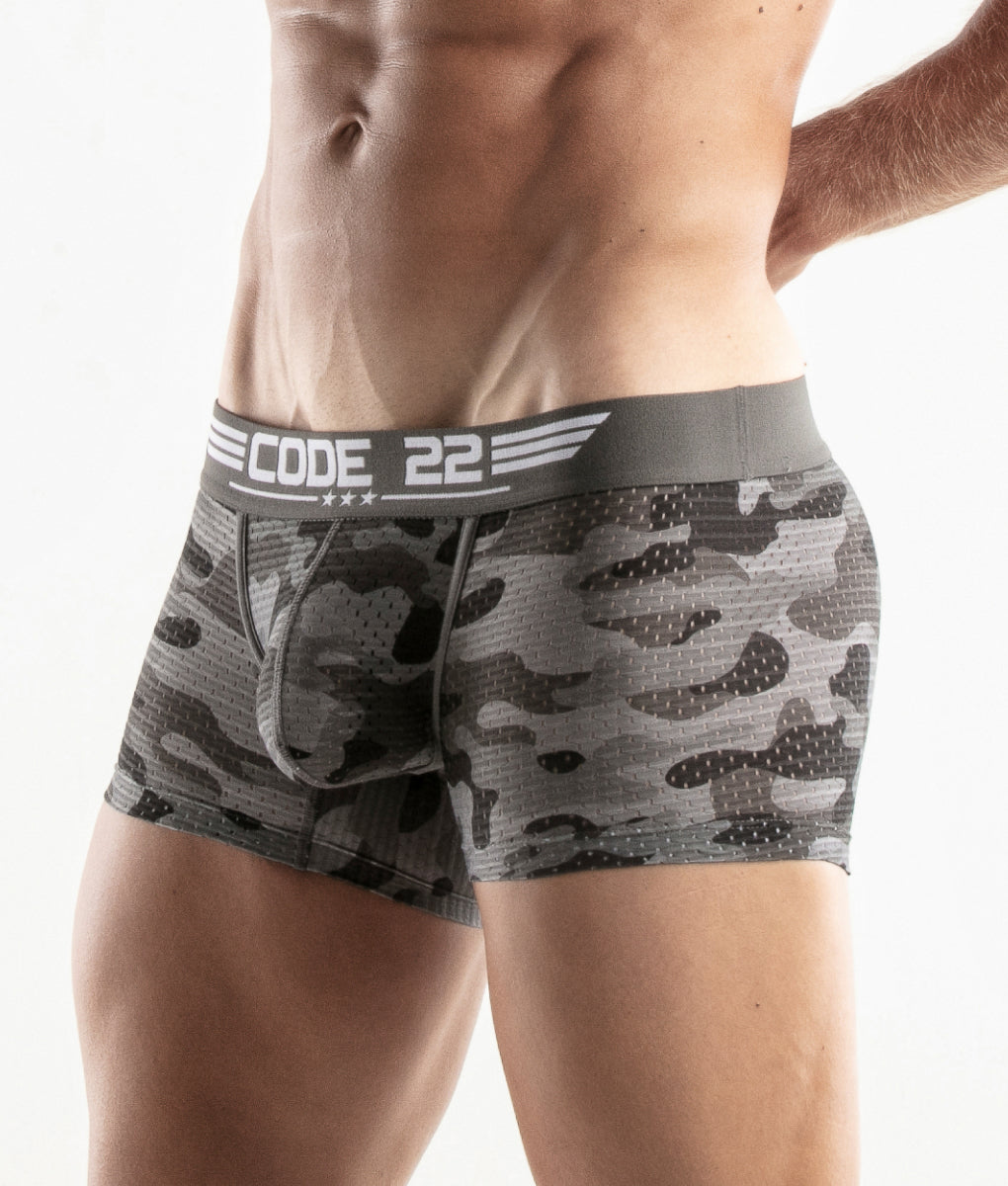 CODE 22 Army Trunk CODE 22 Army Trunk Camo-grey
