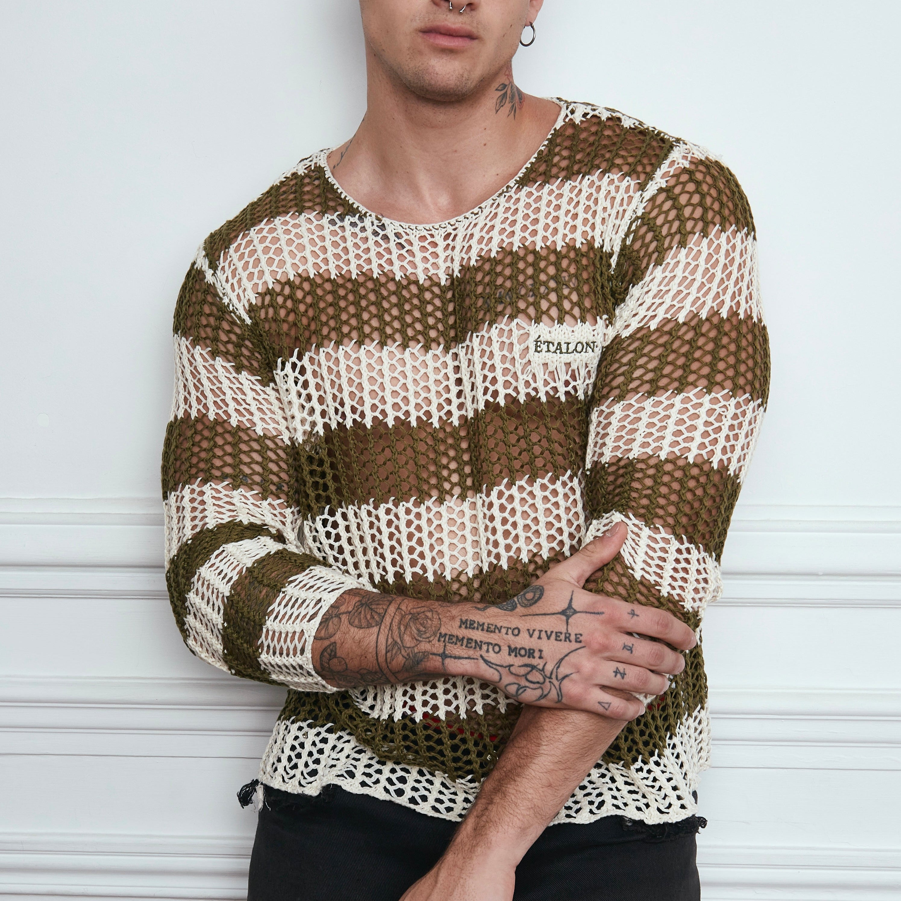 Etalon Striped Knitted Sweater