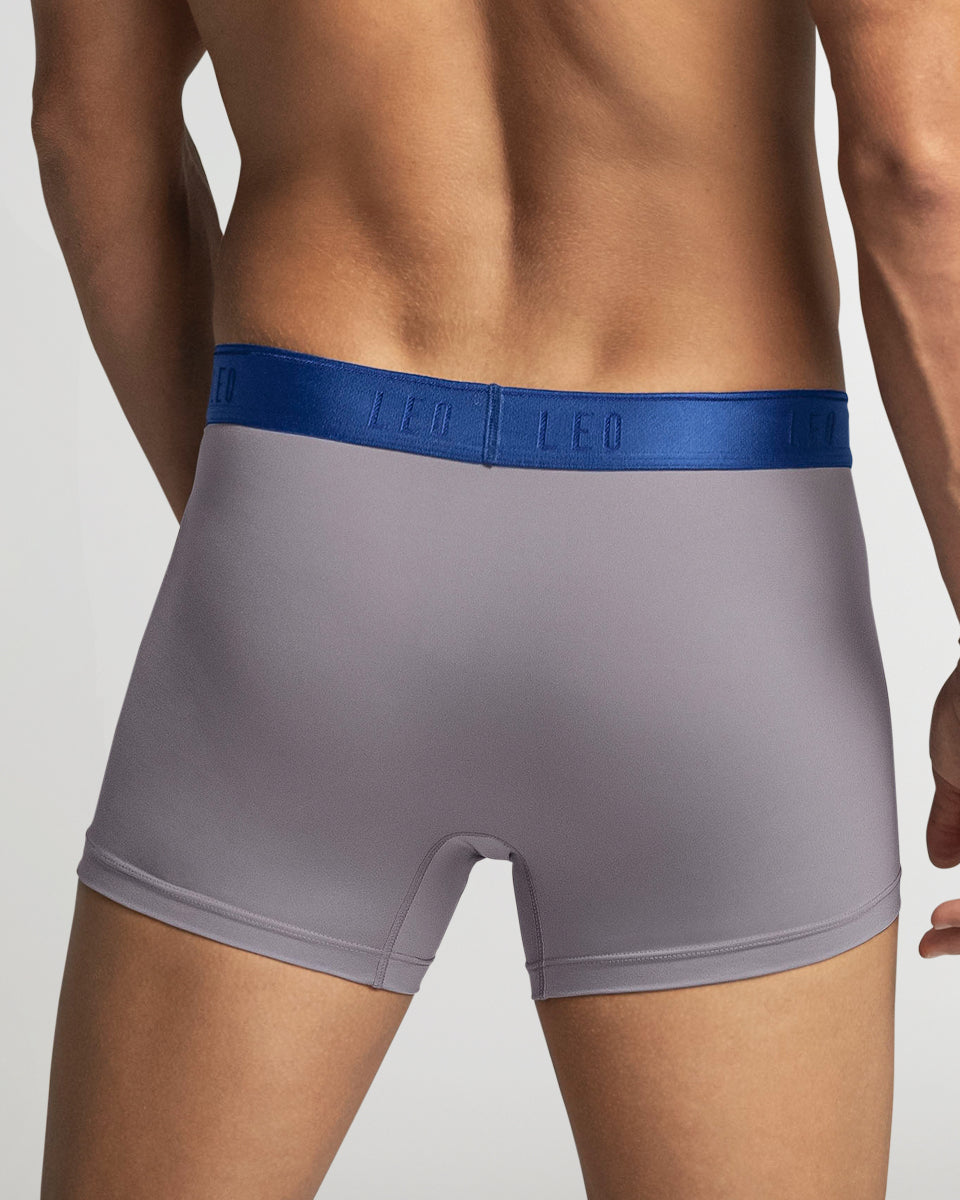 LEO Microfiber Trunk LEO Microfiber Trunk Light-grey-blue-waistband