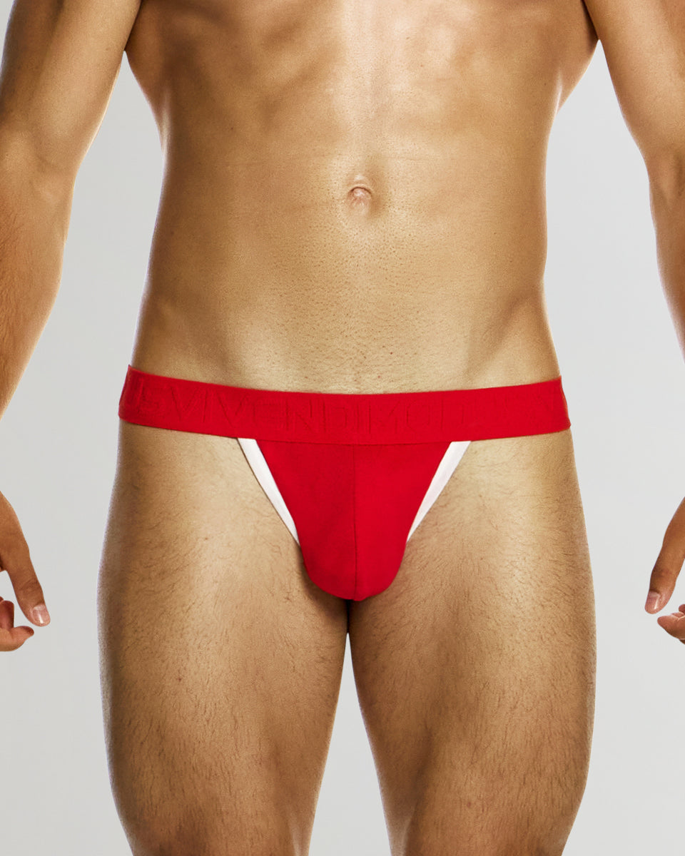 Modus Vivendi Upcycling Thong Red