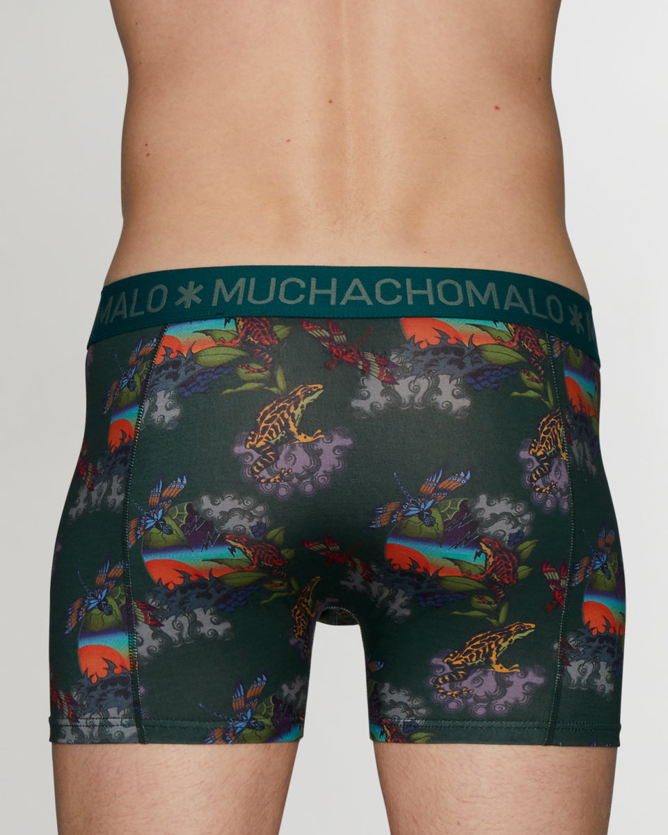 Muchachomalo Frogger Boxer Brief Muchachomalo Frogger Boxer Brief Green-pattern