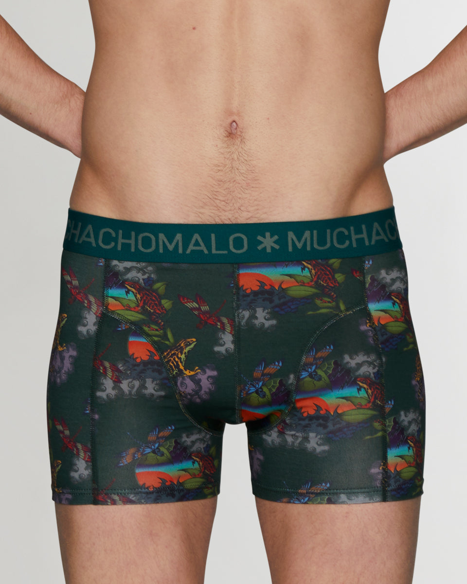 Muchachomalo Frogger Boxer Brief Muchachomalo Frogger Boxer Brief Green-pattern