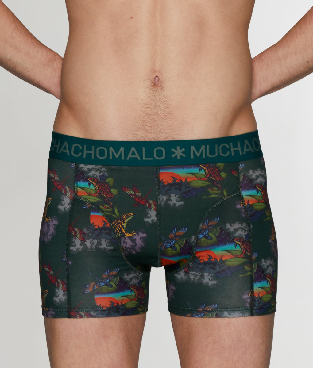 Muchachomalo Frogger Boxer Brief Muchachomalo Frogger Boxer Brief Green-pattern