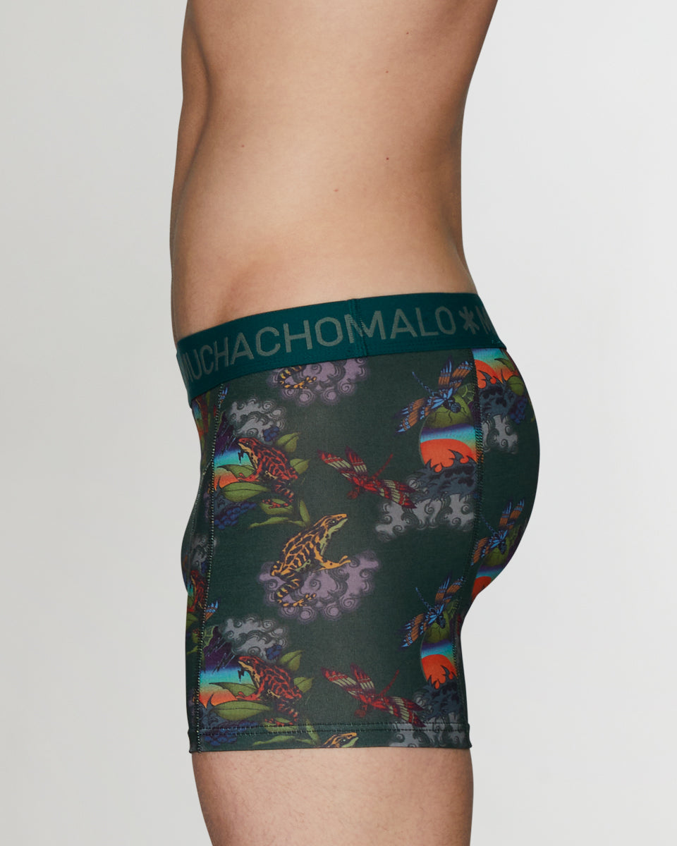 Muchachomalo Frogger Boxer Brief Muchachomalo Frogger Boxer Brief Green-pattern