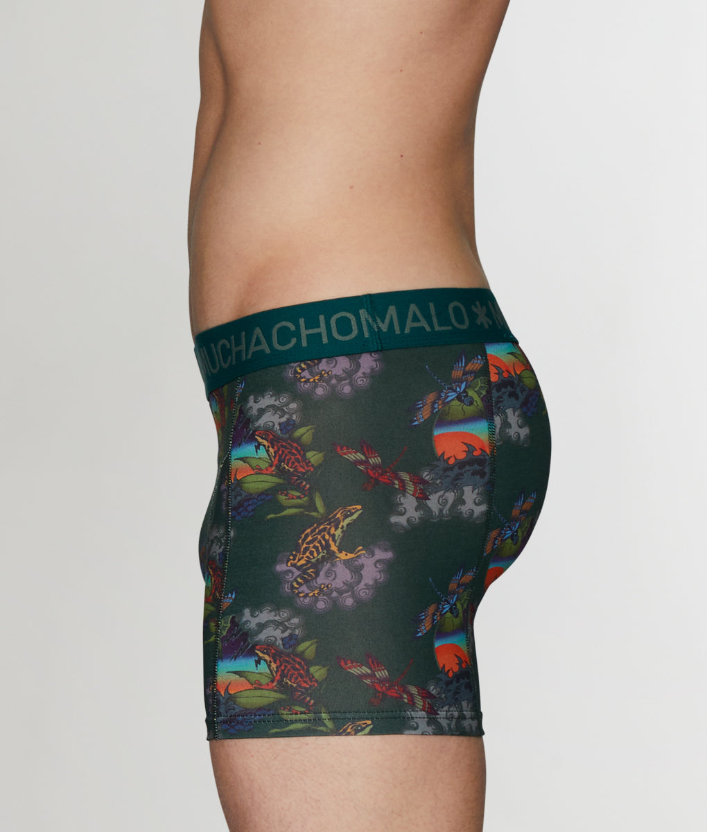 Muchachomalo Frogger Boxer Brief Muchachomalo Frogger Boxer Brief Green-pattern
