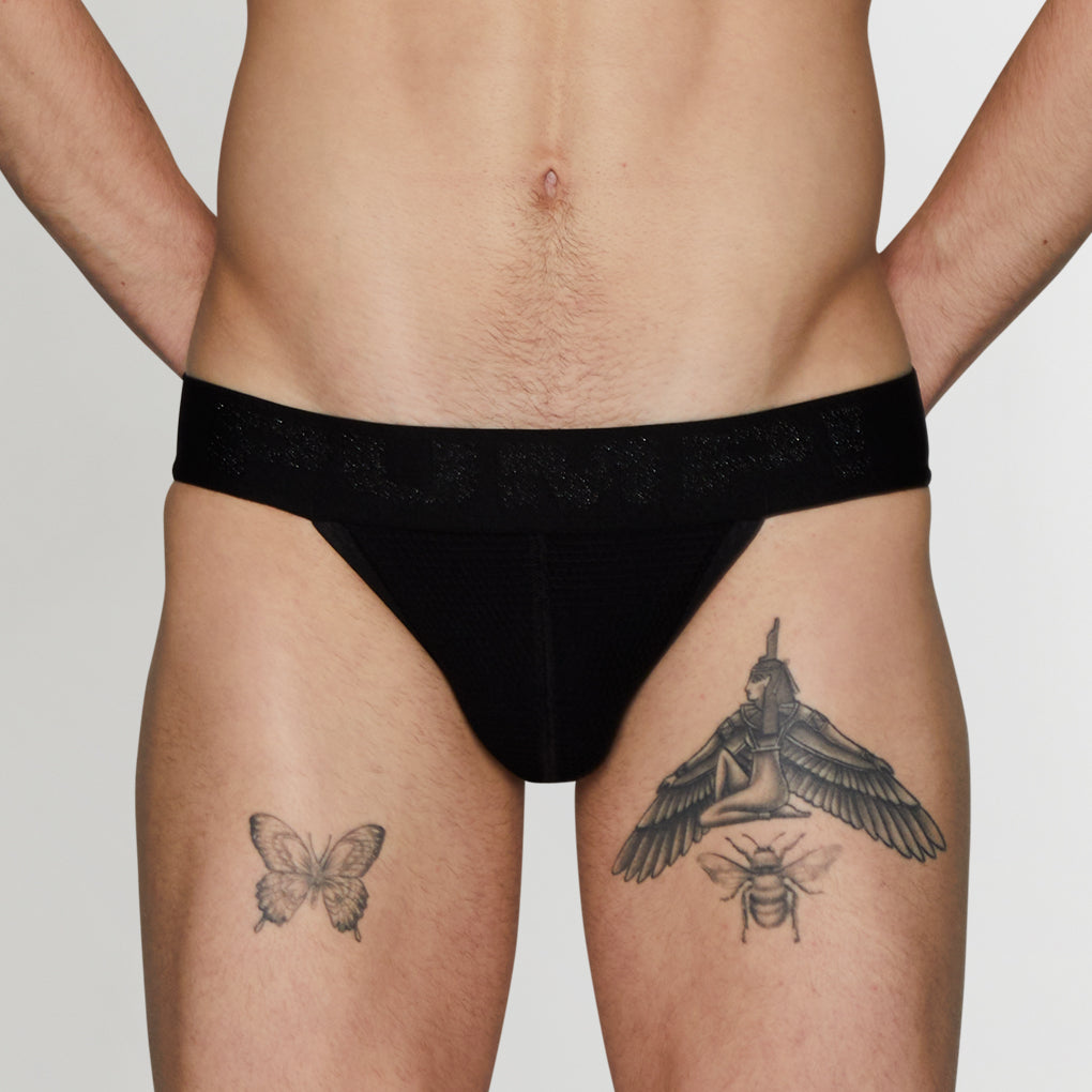 PUMP! Switch Side Cut Brief PUMP! Switch Side Cut Brief Black