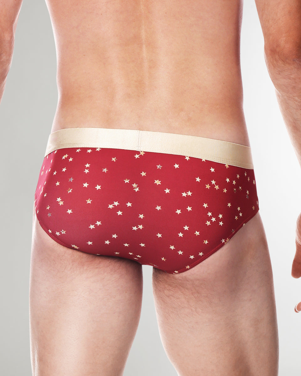 Parke & Ronen Printed Low-Rise Brief Parke & Ronen Printed Low-Rise Brief Red-galileo