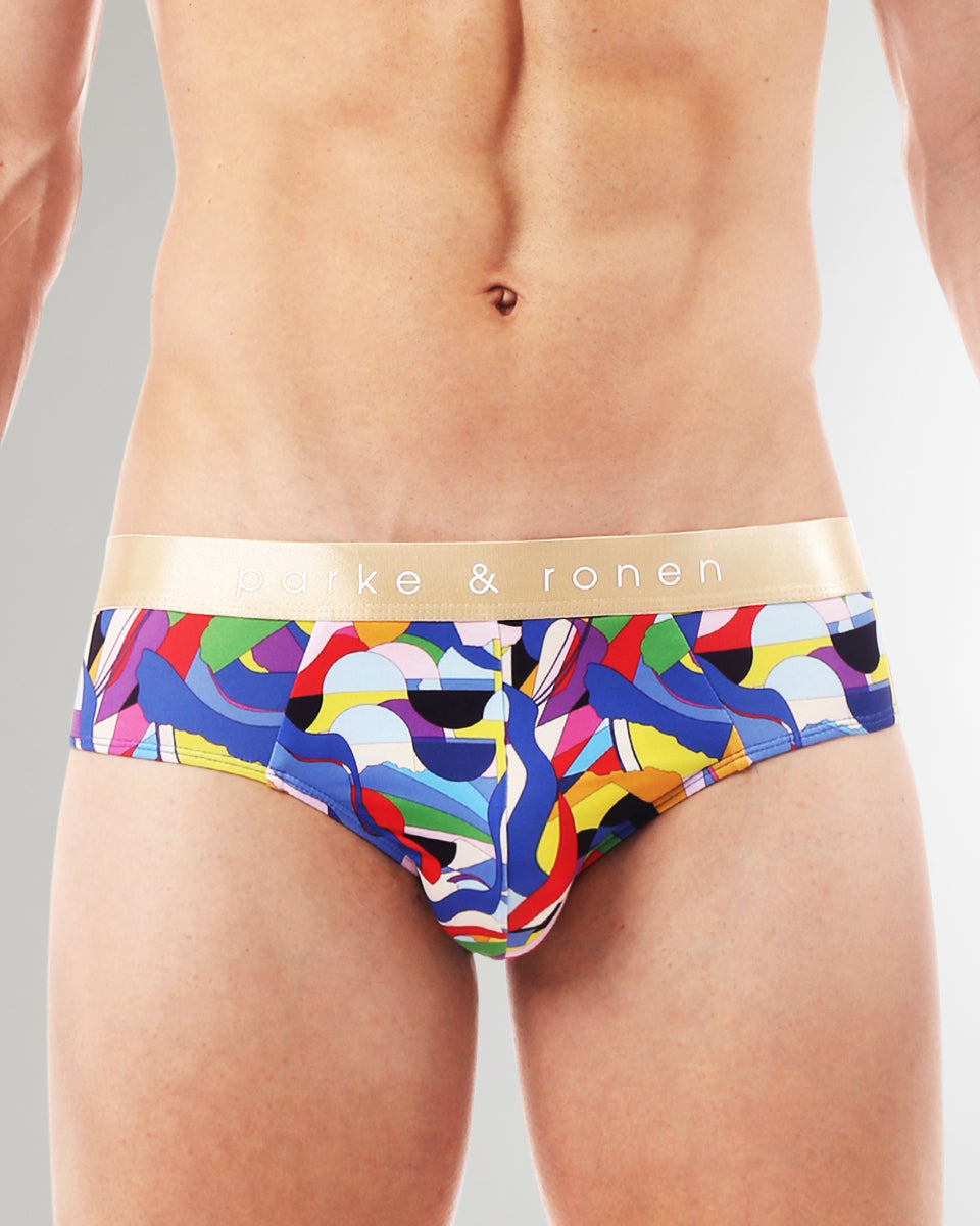 Parke & Ronen Printed Low-Rise Brief Parke & Ronen Printed Low-Rise Brief Jublee-royal