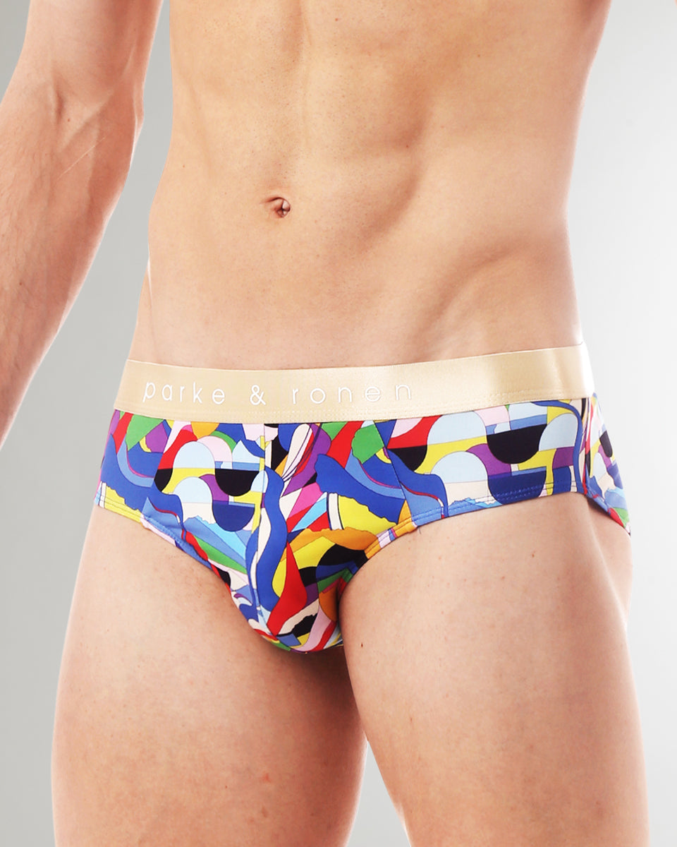 Parke & Ronen Printed Low-Rise Brief Parke & Ronen Printed Low-Rise Brief Jublee-royal