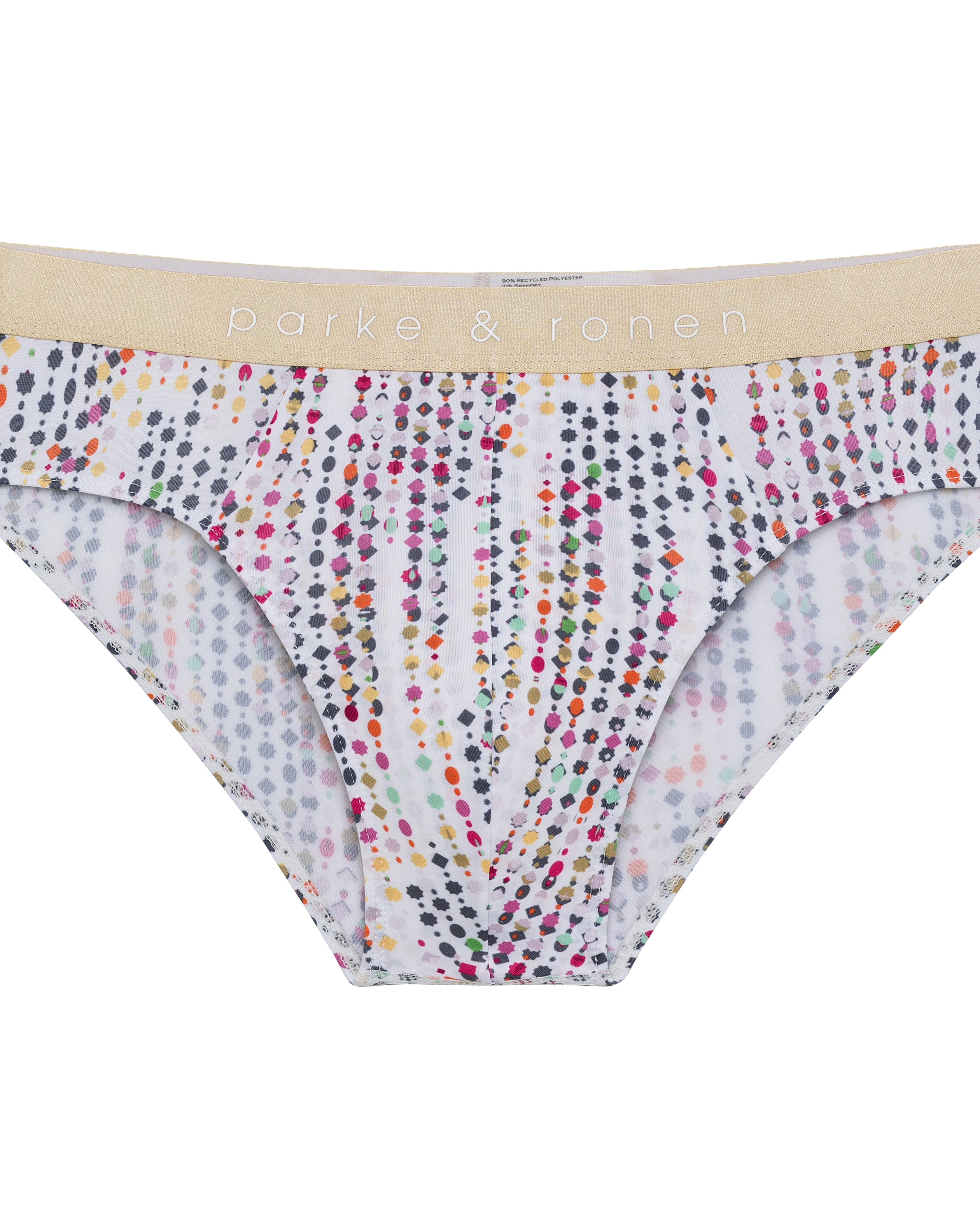 Parke & Ronen Printed Low-Rise Brief Parke & Ronen Printed Low-Rise Brief Show-white-gala