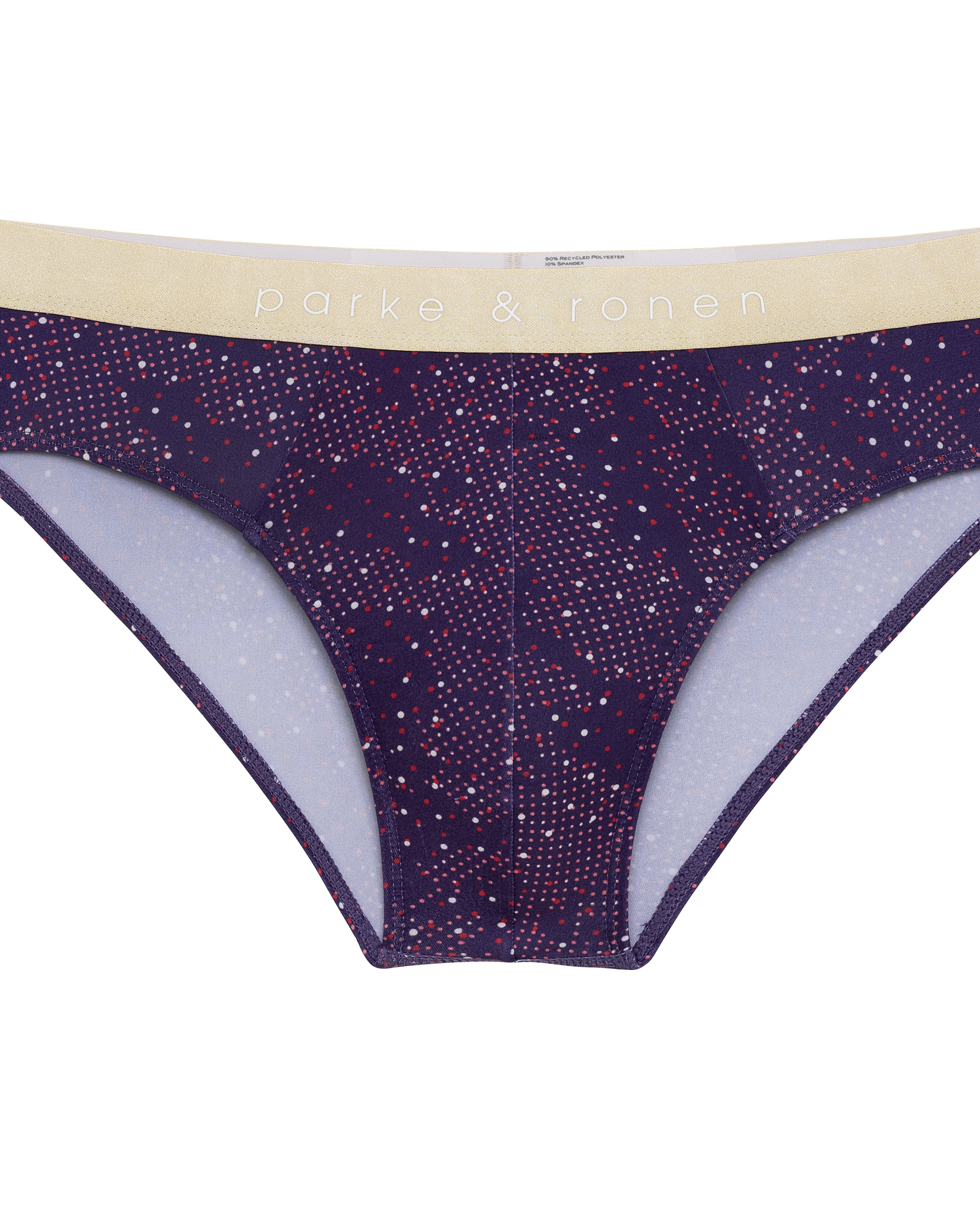 Parke & Ronen Printed Low-Rise Brief Parke & Ronen Printed Low-Rise Brief Violet-andromeda