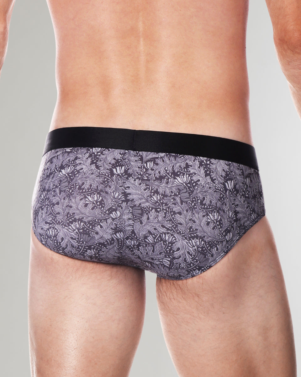 Parke & Ronen Printed Low-Rise Brief Parke & Ronen Printed Low-Rise Brief Zinc-cassini