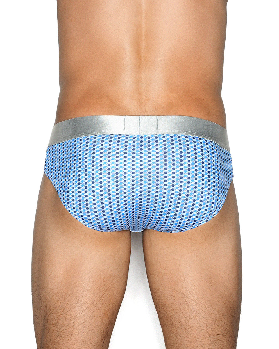 Parke & Ronen Printed Low-Rise Brief Parke & Ronen Printed Low-Rise Brief Clipper-navy-white