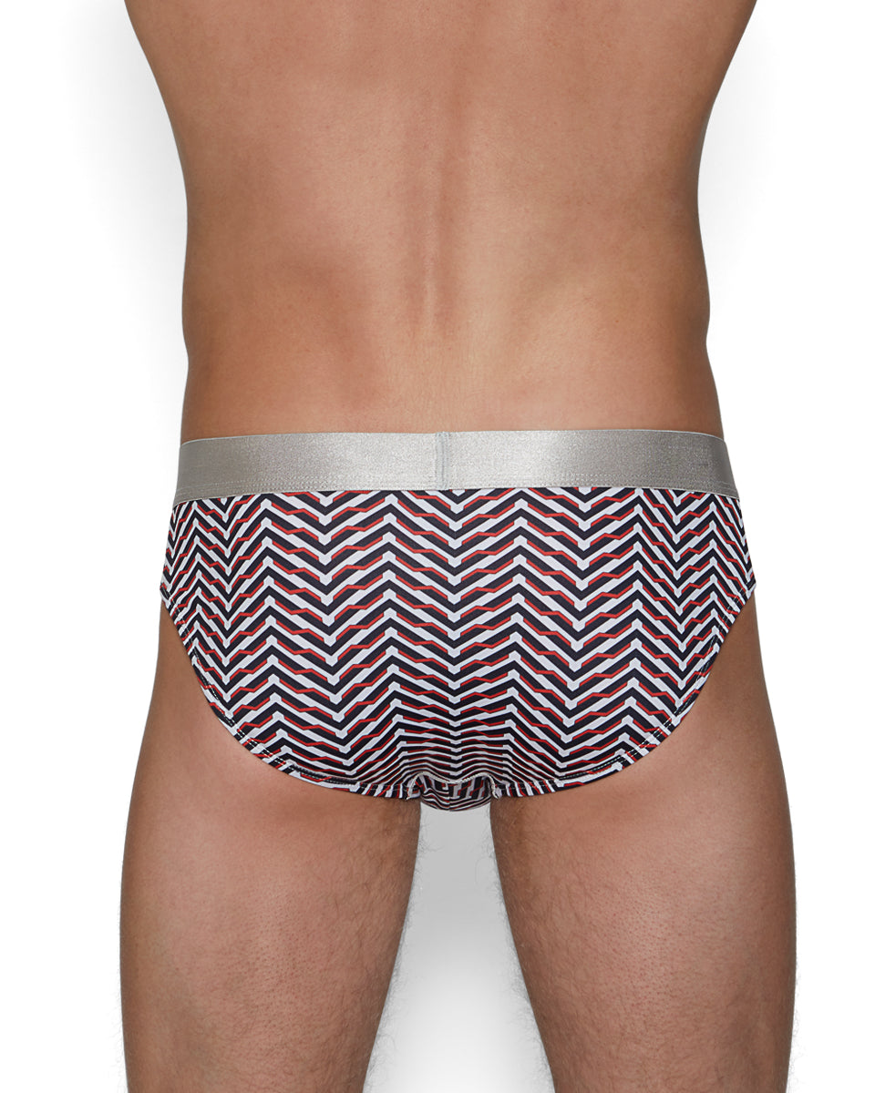 Parke & Ronen Printed Low-Rise Brief Parke & Ronen Printed Low-Rise Brief Panorama-red