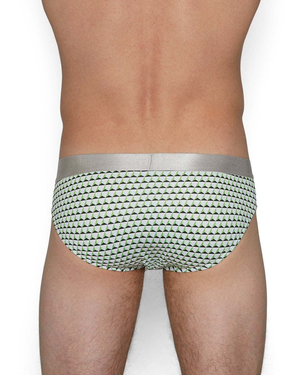 Parke & Ronen Printed Low-Rise Brief Parke & Ronen Printed Low-Rise Brief Triangle-green