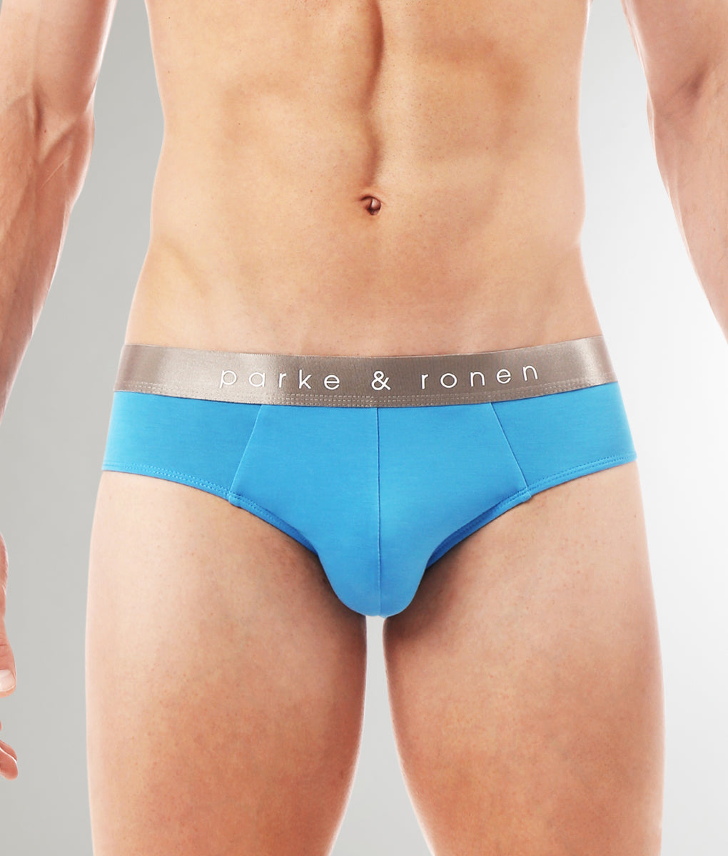 Parke & Ronen Solid Brief Parke & Ronen Solid Brief Turnisian-blue