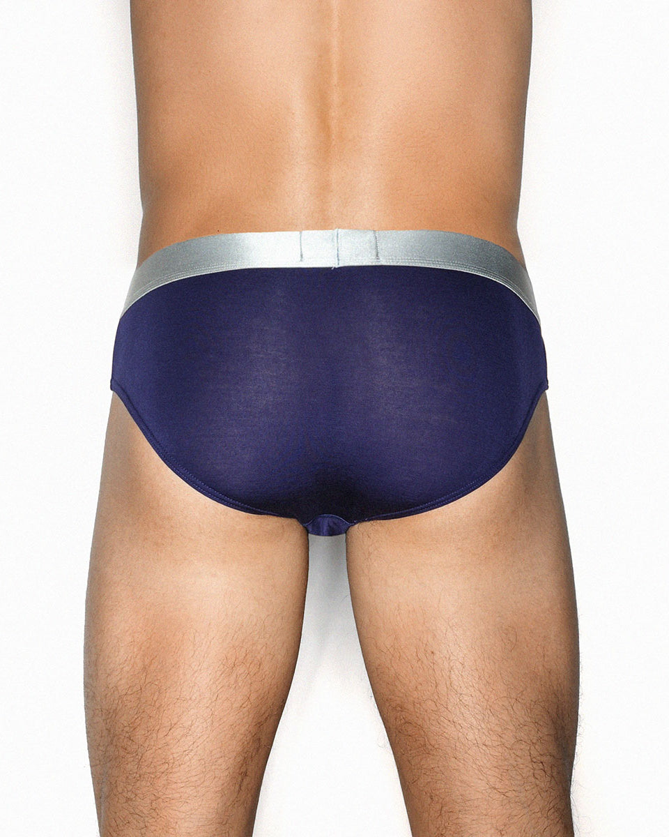 Parke & Ronen Solid Brief Parke & Ronen Solid Brief Dark-navy