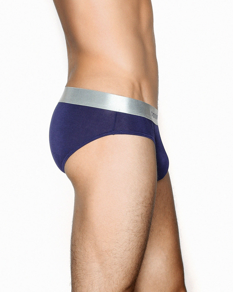 Parke & Ronen Solid Brief Parke & Ronen Solid Brief Dark-navy