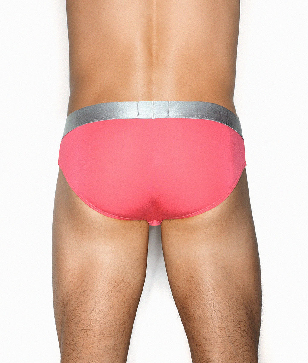 Parke & Ronen Solid Brief Parke & Ronen Solid Brief Flamingo-pink