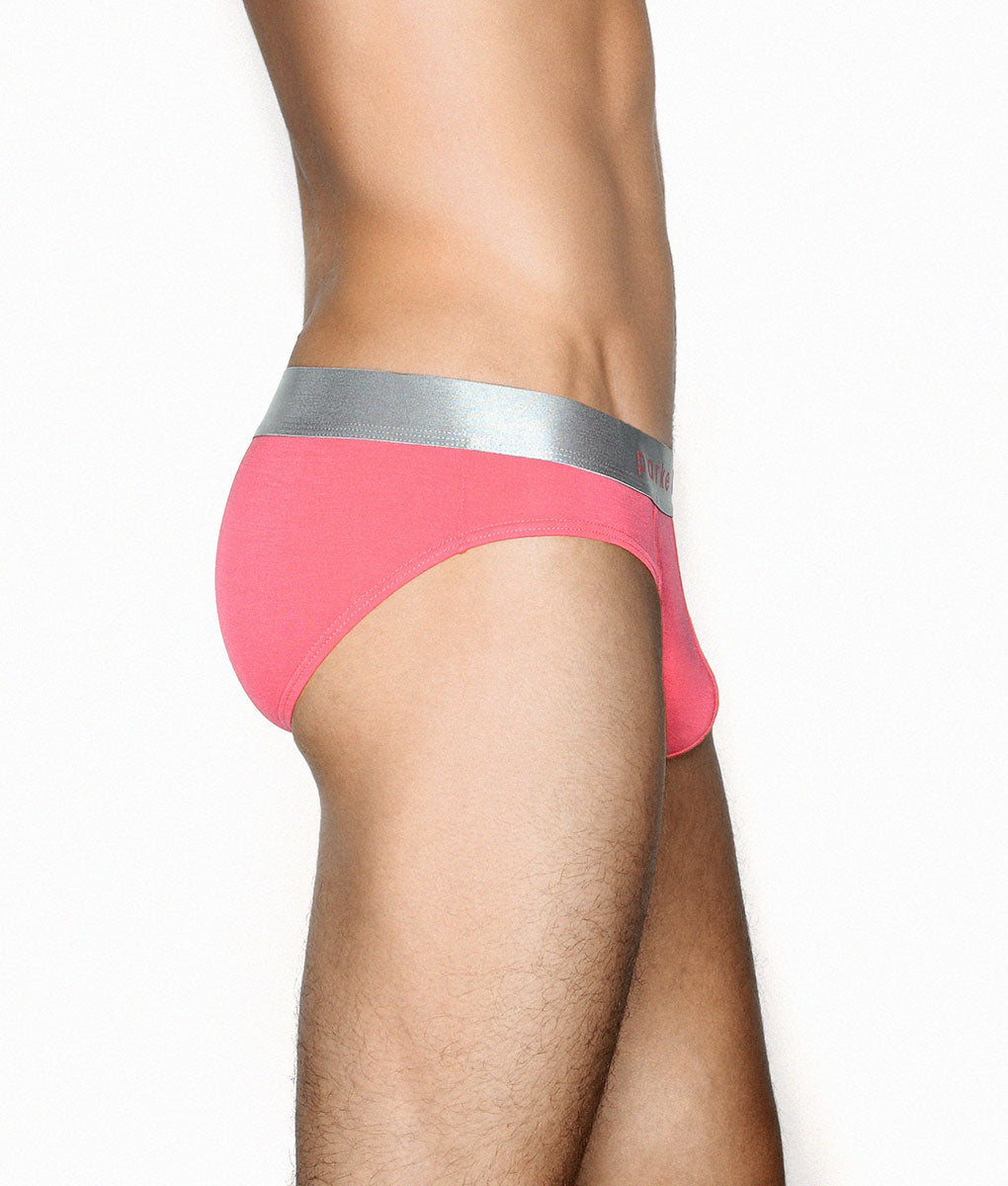 Parke & Ronen Solid Brief Parke & Ronen Solid Brief Flamingo-pink