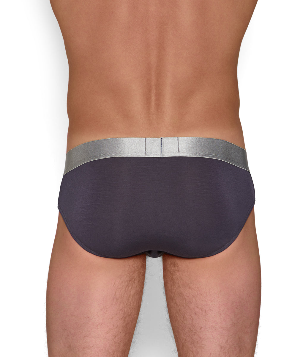 Parke & Ronen Solid Brief Parke & Ronen Solid Brief Grey