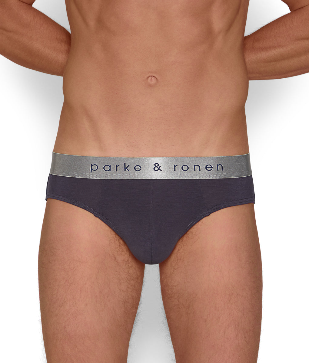 Parke & Ronen Solid Brief Parke & Ronen Solid Brief Grey