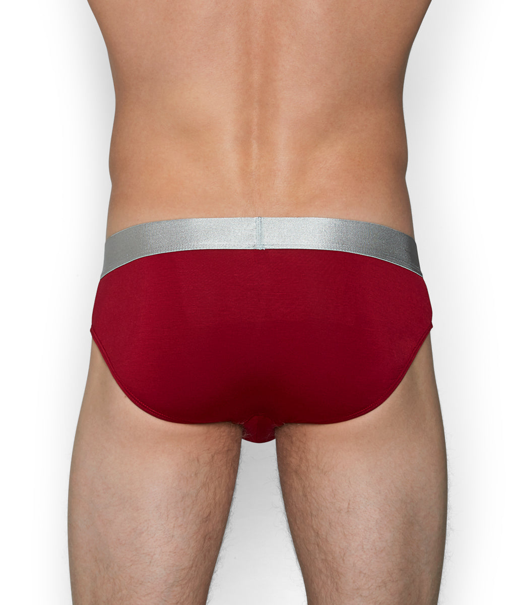 Parke & Ronen Solid Brief Parke & Ronen Solid Brief Maroon