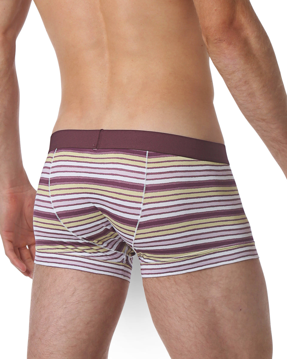 Parke & Ronen Printed Low-Rise Trunk Parke & Ronen Printed Low-Rise Trunk Polygraph-stripe-pink
