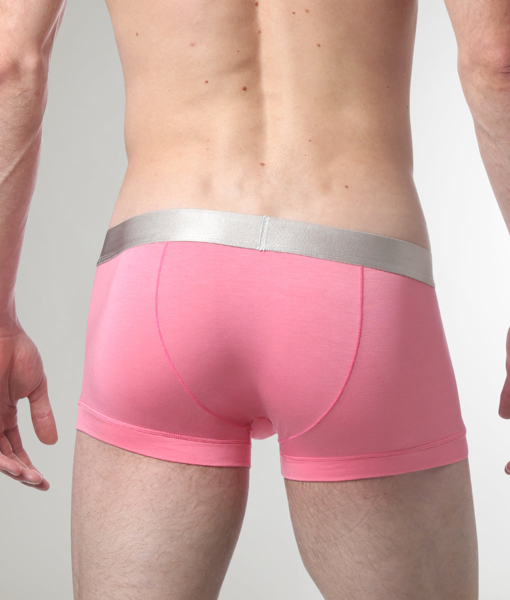 Parke & Ronen Solid Low-Rise Trunk Parke & Ronen Solid Low-Rise Trunk Morning-pink