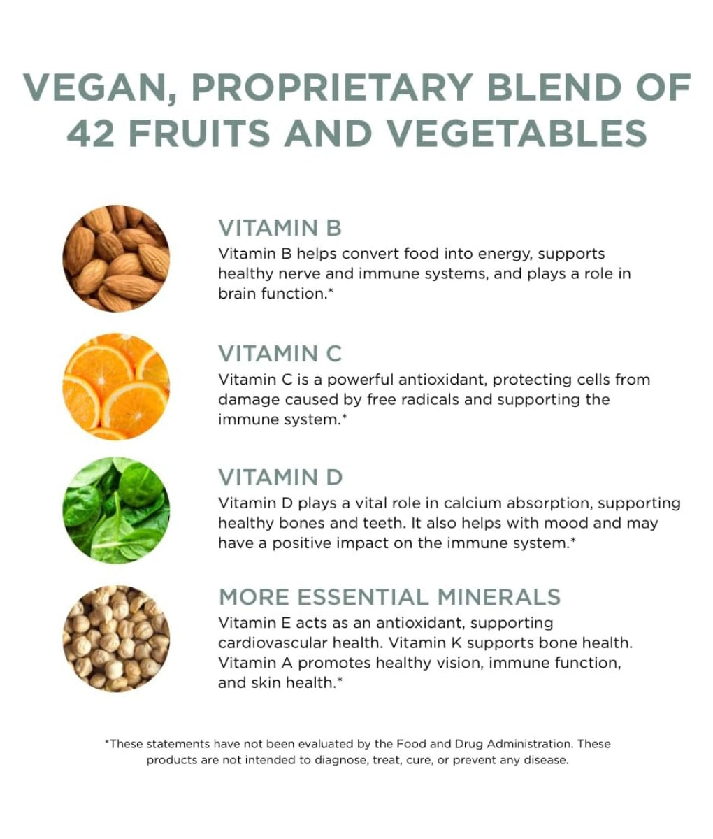 Pure For Men Vegan Daily Multivitamin — complete B Vitamin complex, Vitamin D3, Zinc & Selenium
