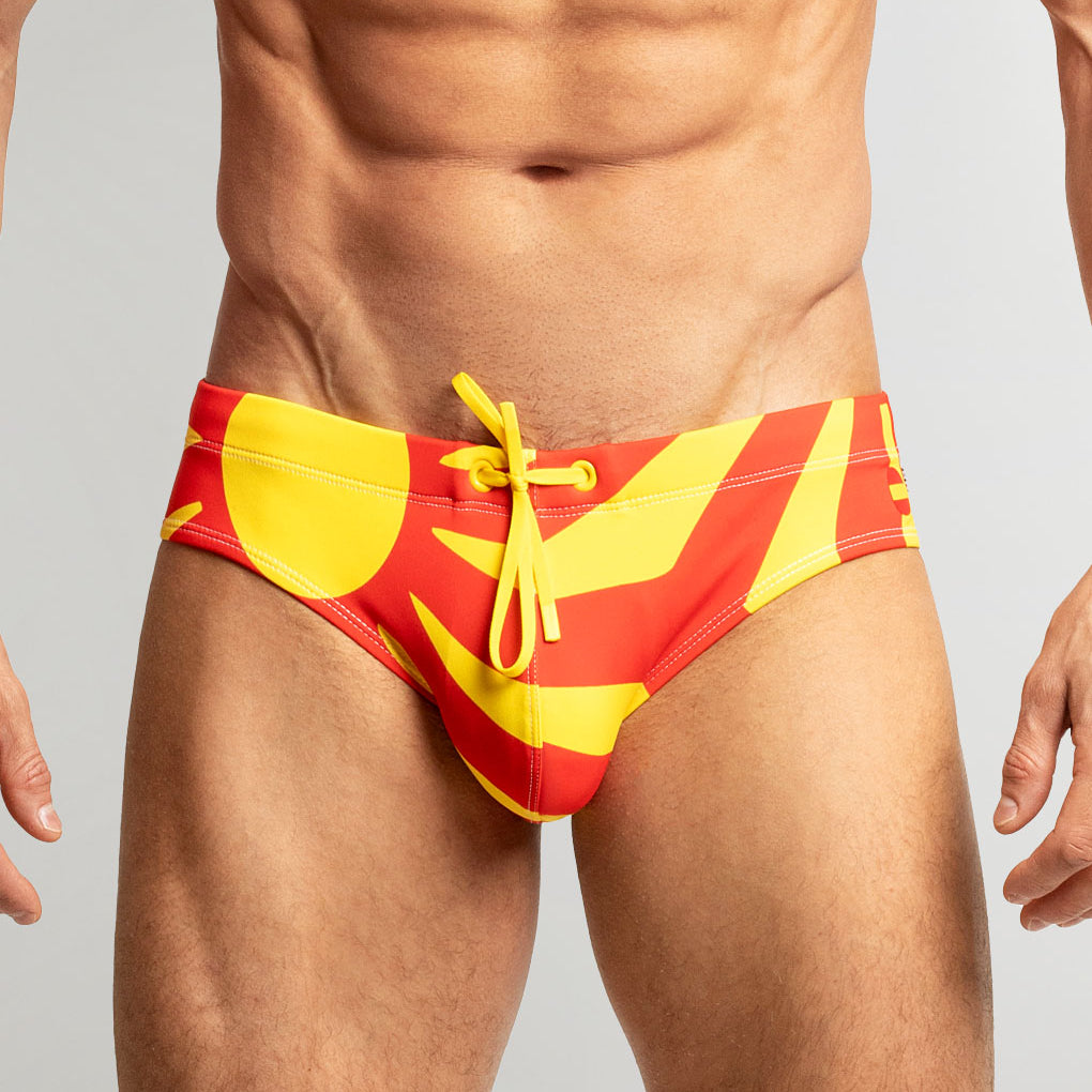 Rounderbum H2O Soccer Edition Package Swim Brief