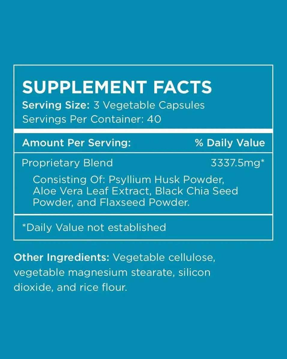 Stay Ready Fiber Supplemental Facts
