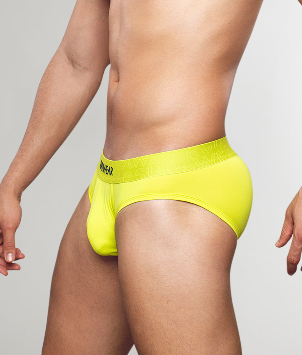 Supawear Neon Brief Cyber-lime