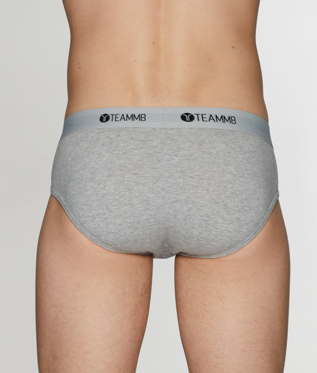 Teamm8 Classic Brief Teamm8 Classic Brief Grey