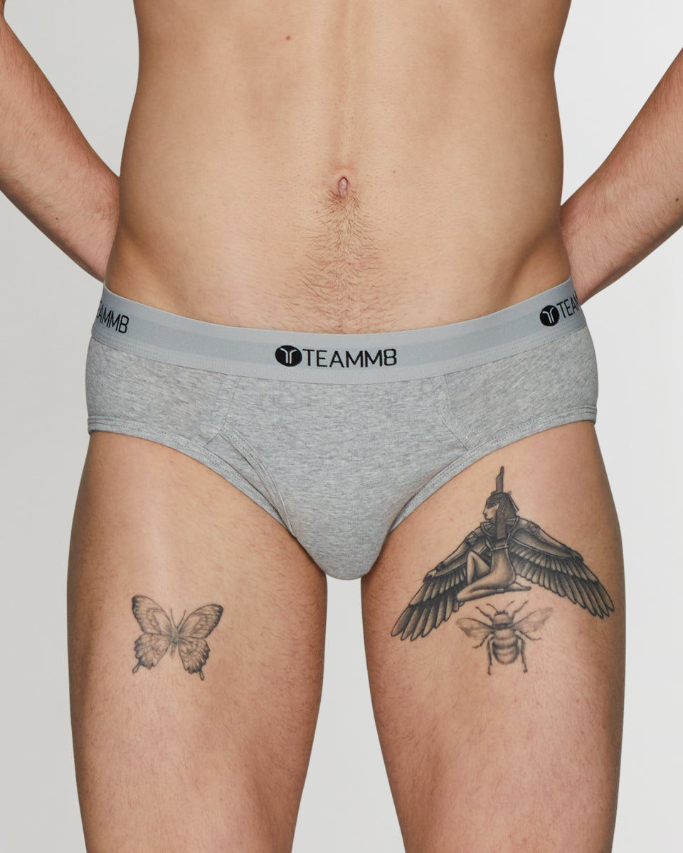 Teamm8 Classic Brief Teamm8 Classic Brief Grey