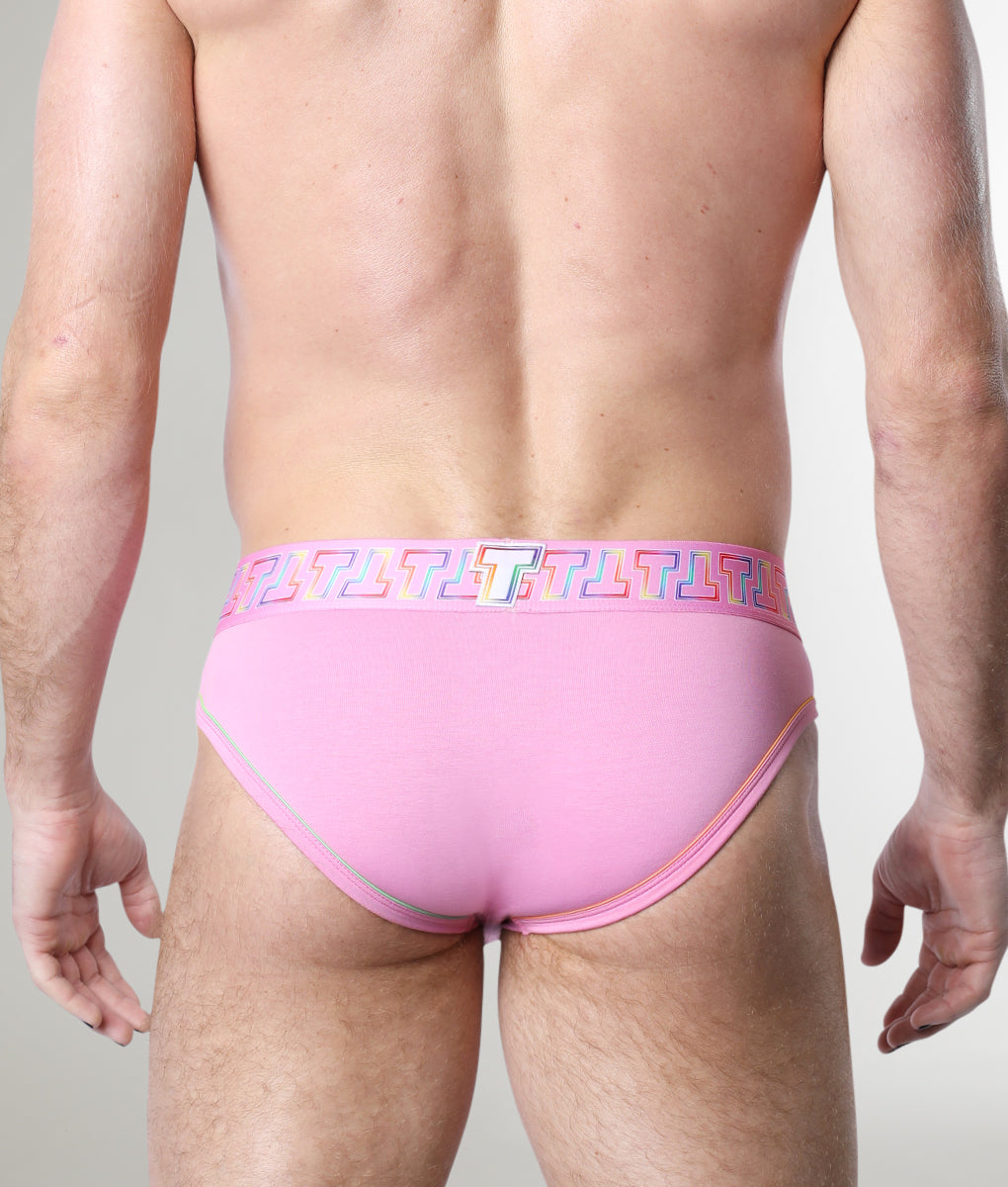 Timoteo Pride 24 Brief Timoteo Pride 24 Brief Pink