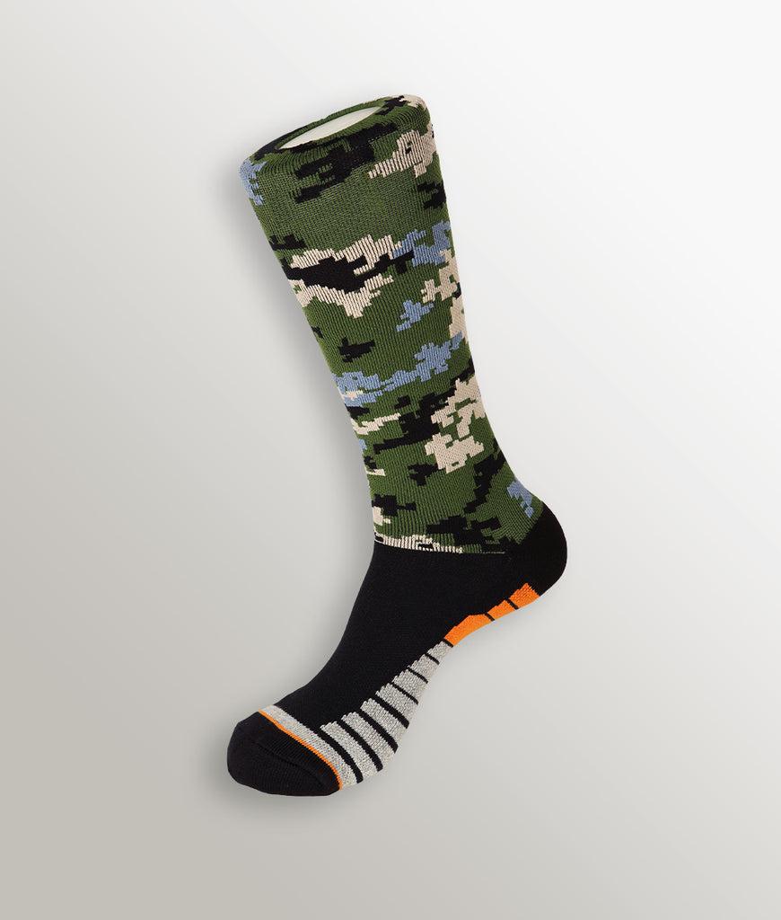 Unsimply Stitched Camo Pixels Athletic Sock Unsimply Stitched Camo Pixels Athletic Sock Camo