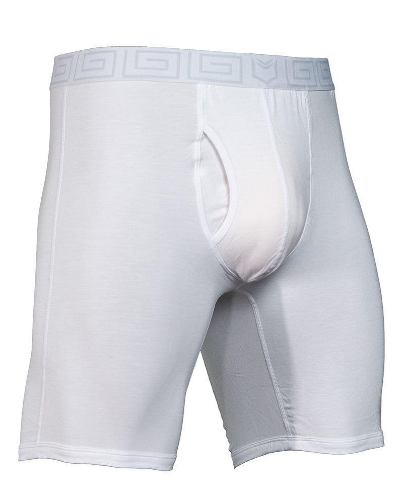 Sheath V Bamboo Men's 8" Sports Performance Boxer Brief