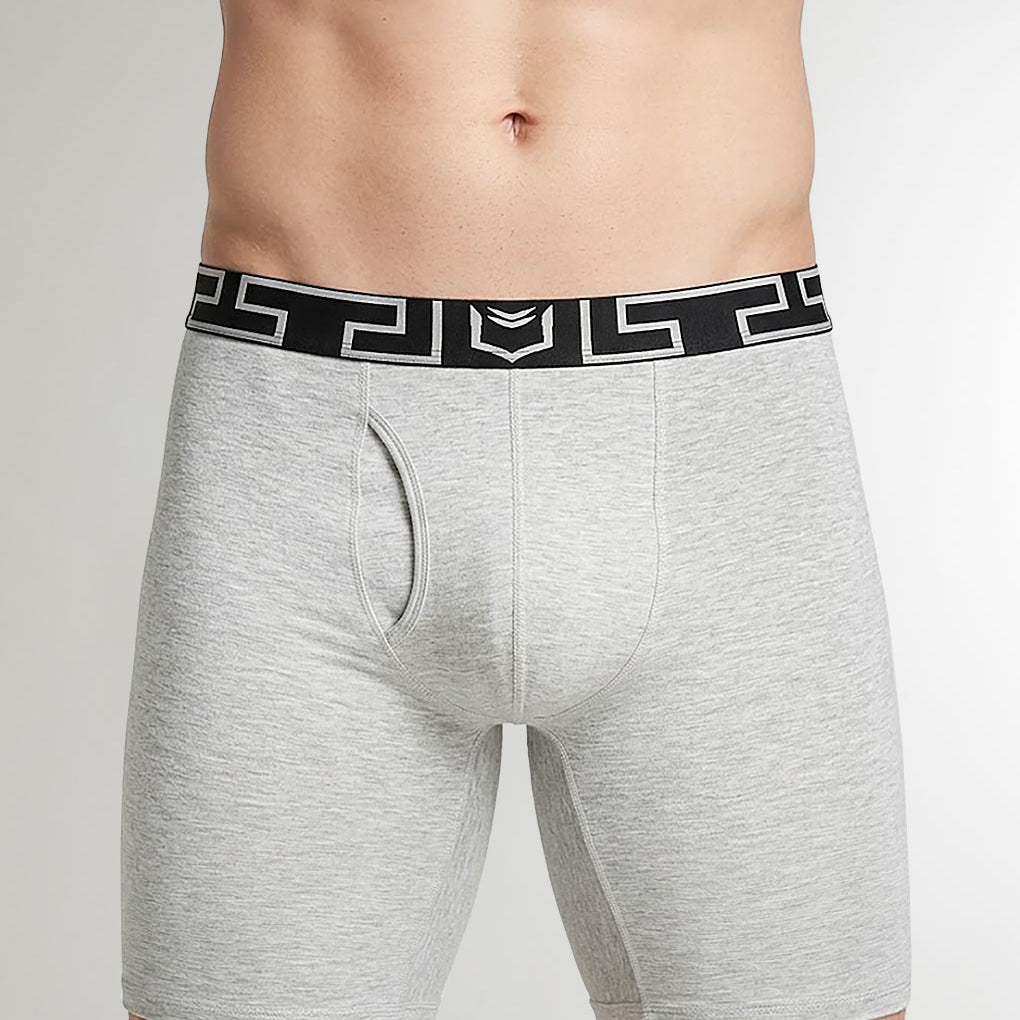 Sheath V Bamboo Titan Men's 8" Sports Performance Boxer Brief