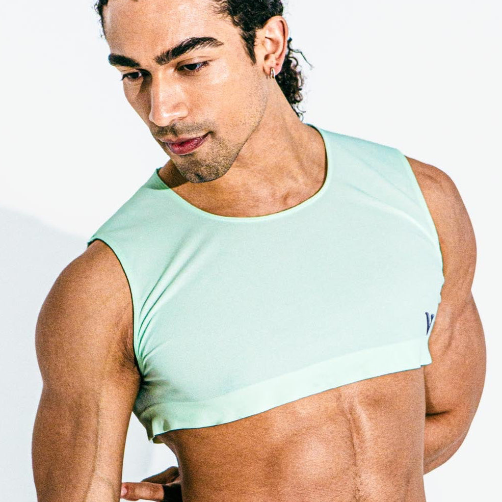 Virtue Mini Crop Top Mint