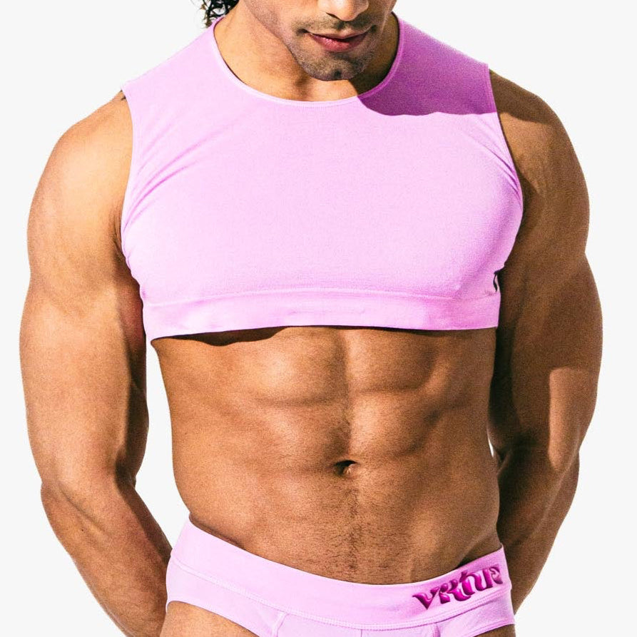 Virtue Mini Crop Top Pink